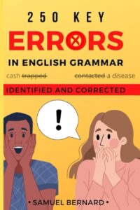 دانلود کتاب Key Errors in English Grammar Identified and Corrected 250 