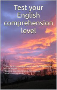 Test your English comprehension