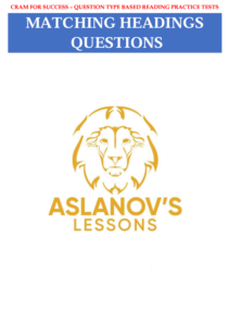 Success Reading Question