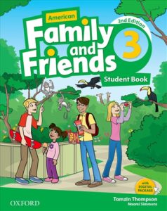 دانلود نمونه سوالات درس به درس،میان ترم و فاینال American Family and Friends 3 ویرایش دوم