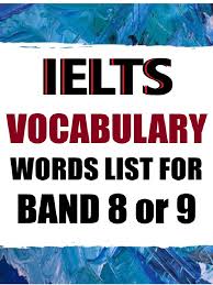 IELTS Vocabulary Words