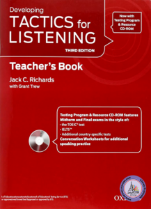 دانلود نمونه سوالات Developing tactics for listening tests ویرایش سوم