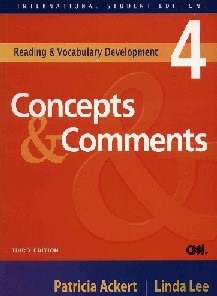 Concepts and Comments