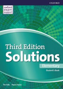 دانلود نمونه سوالات Solutions Elementary tests ویرایش سوم
