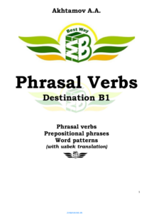 Phrases and Words patterns